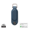 Portachiavi Finder Dual VINGA Baltimore RCS blu navy - personalizzabile con logo