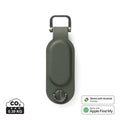 Portachiavi Finder Dual VINGA Baltimore RCS verde - personalizzabile con logo