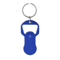 Portachiavi Gettone Apribottiglia Belarox blu - personalizzabile con logo