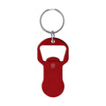 Portachiavi Gettone Apribottiglia Belarox rosso - personalizzabile con logo