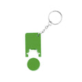Portachiavi Gettone Beka verde - personalizzabile con logo