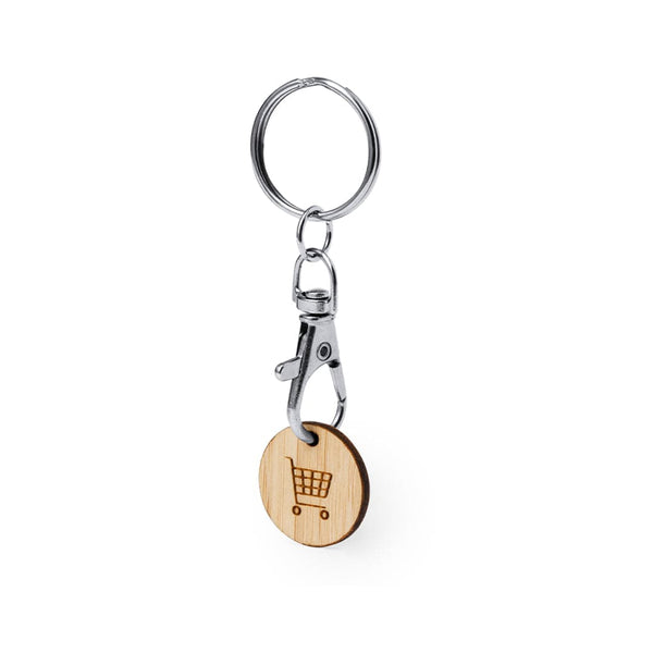 Portachiavi Gettone Inoki - personalizzabile con logo