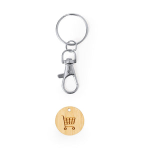 Portachiavi Gettone Inoki - personalizzabile con logo