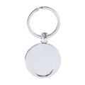 Portachiavi Gettone Mican color argento - personalizzabile con logo