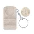 Portachiavi Gettone Supporto Lansan natural - personalizzabile con logo
