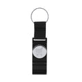 Portachiavi Gettone Supporto Nevin nero - personalizzabile con logo