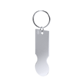 Portachiavi Gettone Talgun alluminio - personalizzabile con logo