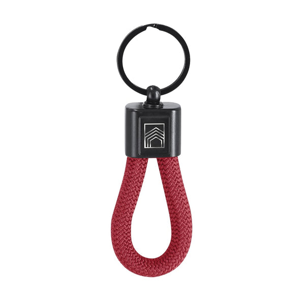 Portachiavi Gidyon rosso - personalizzabile con logo