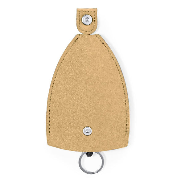 Portachiavi Greip beige - personalizzabile con logo