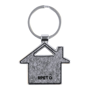 Portachiavi Hailton casa - personalizzabile con logo