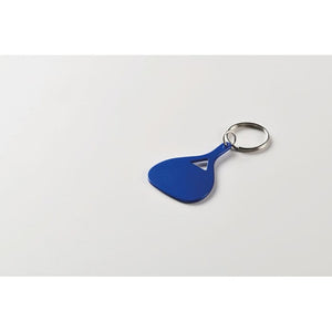 Portachiavi in alluminio tipo paletta - personalizzabile con logo