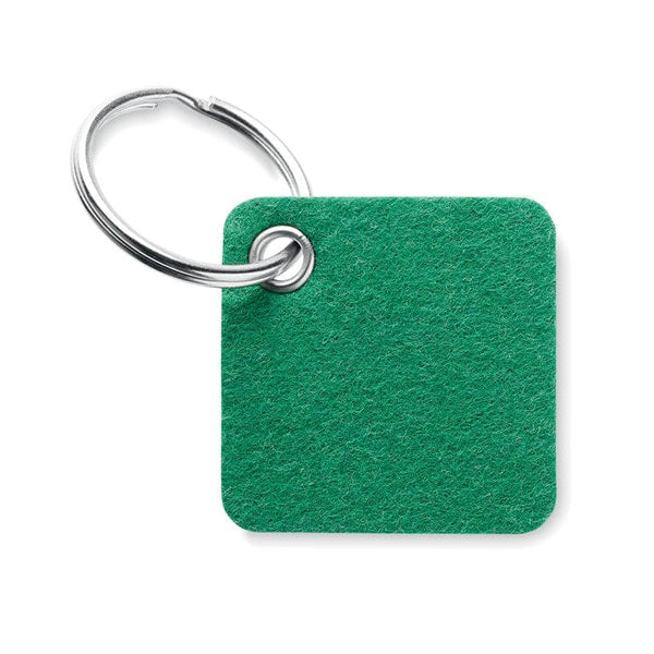 Portachiavi in feltro RPET Colore: Nero, grigio scuro, royal, verde €0.19 - MO6507-03