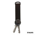 Portachiavi in pelle Key Organizer Marrone - personalizzabile con logo