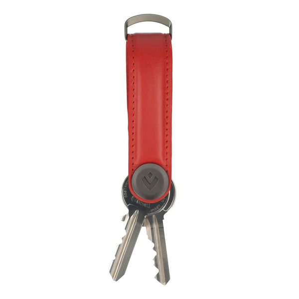 Portachiavi in pelle Key Organizer Rosso - personalizzabile con logo