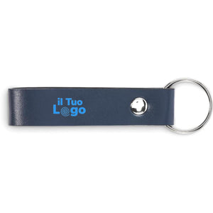 Portachiavi in PU classico - personalizzabile con logo