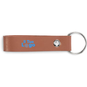 Portachiavi in PU classico - personalizzabile con logo