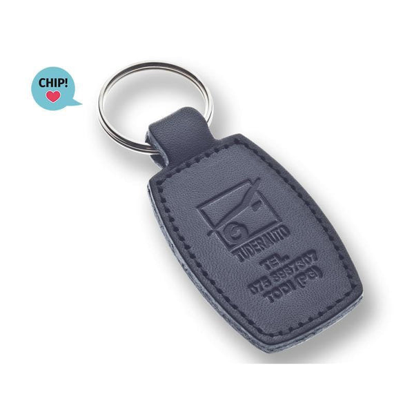 Happyit portachiavi in vera pelle per chiave auto con disegno dei 3 pul Happyit portachiavi in vera pelle per chiave auto con disegno dei 3 pul