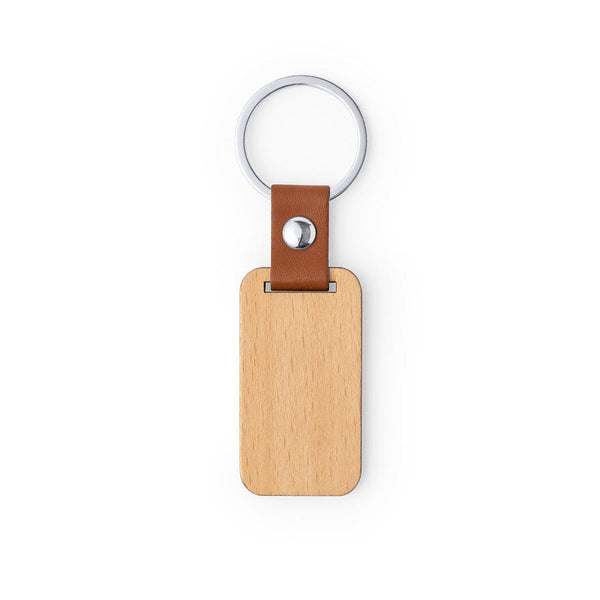 Portachiavi Mappets rettangolo - personalizzabile con logo