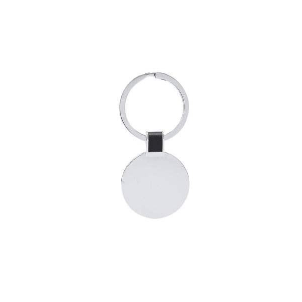 Portachiavi Melina color argento - personalizzabile con logo