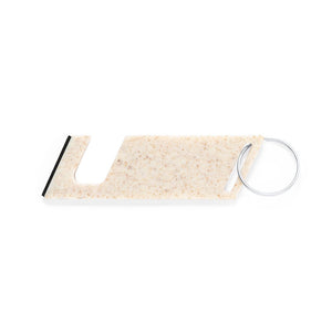 Portachiavi Multifunzione Glasgol beige - personalizzabile con logo