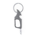 Portachiavi Multifunzione Kaizen color argento - personalizzabile con logo