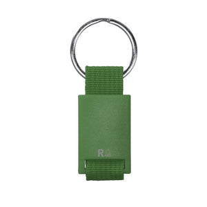 Portachiavi Nemoly verde - personalizzabile con logo