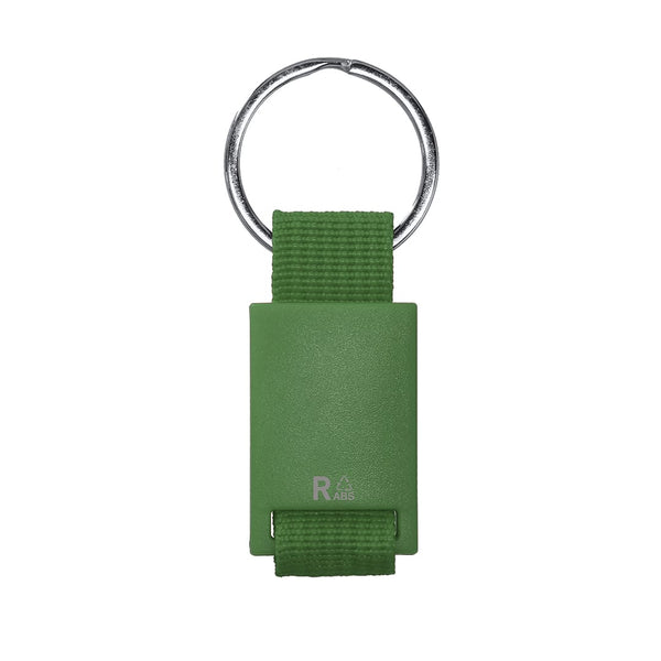 Portachiavi Nemoly verde - personalizzabile con logo