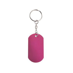 Portachiavi Nevek fucsia - personalizzabile con logo