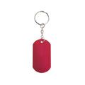 Portachiavi Nevek rosso - personalizzabile con logo