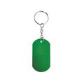 Portachiavi Nevek verde - personalizzabile con logo