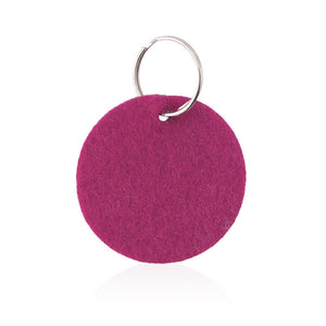 Portachiavi Nicles fucsia - personalizzabile con logo