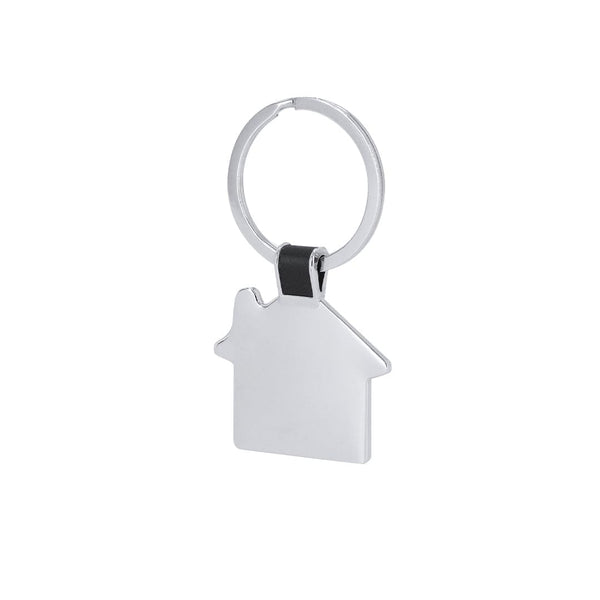Portachiavi Nyrella color argento - personalizzabile con logo