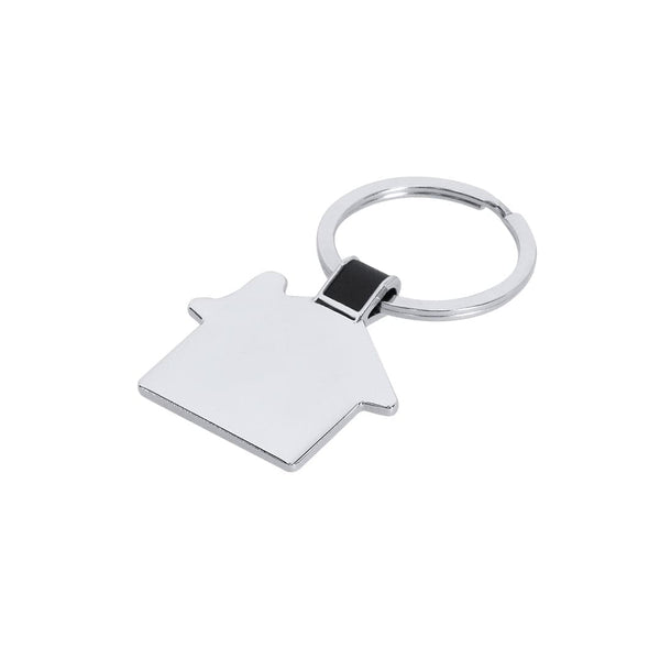 Portachiavi Nyrella color argento - personalizzabile con logo
