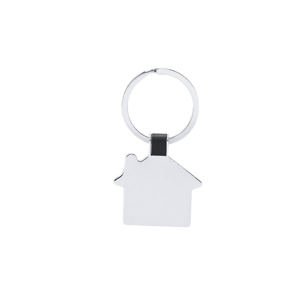 Portachiavi Nyrella color argento - personalizzabile con logo