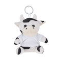Portachiavi Peluche Goose bianco - personalizzabile con logo