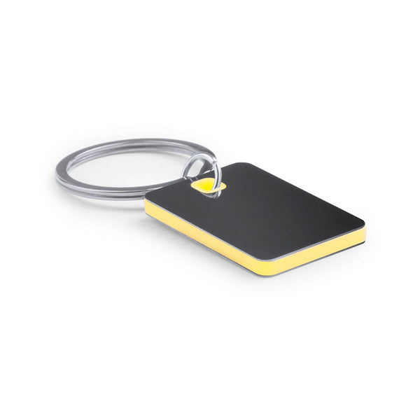 Portachiavi Persal giallo - personalizzabile con logo
