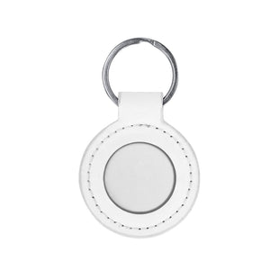 Portachiavi Puckler bianco - personalizzabile con logo