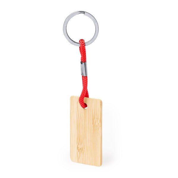 Portachiavi Recbam rosso - personalizzabile con logo