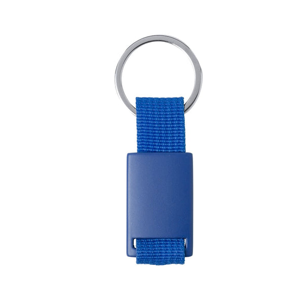 Portachiavi Slayter blu - personalizzabile con logo