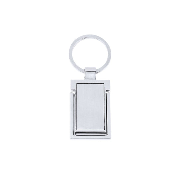Portachiavi Supporto Hibayon color argento - personalizzabile con logo