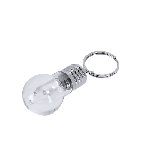 Portachiavi Torcia Bardan transparente - personalizzabile con logo
