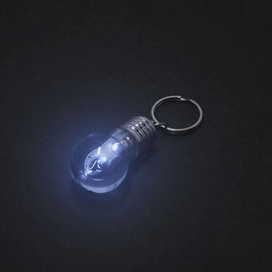 Portachiavi Torcia Bardan transparente - personalizzabile con logo