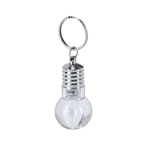 Portachiavi Torcia Bardan transparente - personalizzabile con logo