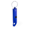 Portachiavi Torcia Kushing blu - personalizzabile con logo