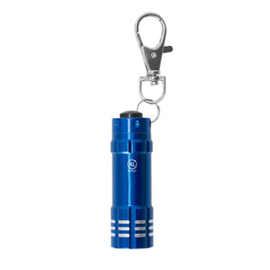 Portachiavi Torcia Musday blu - personalizzabile con logo