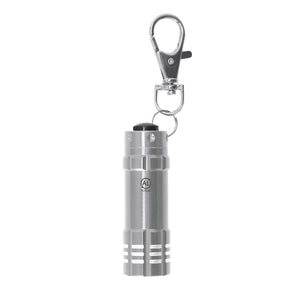 Portachiavi Torcia Musday color argento - personalizzabile con logo