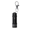 Portachiavi Torcia Musday nero - personalizzabile con logo