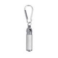 Portachiavi Torcia Wols color argento - personalizzabile con logo