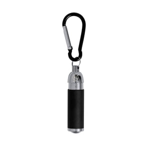 Portachiavi Torcia Wols nero - personalizzabile con logo