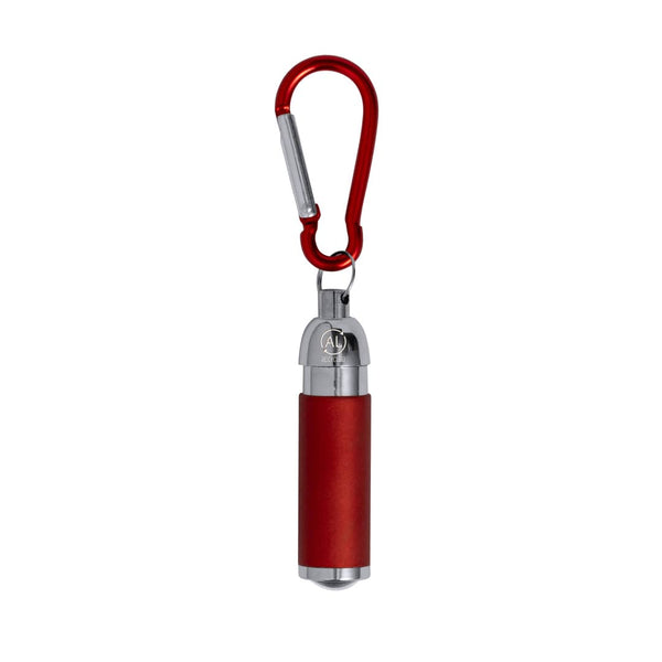 Portachiavi Torcia Wols rosso - personalizzabile con logo